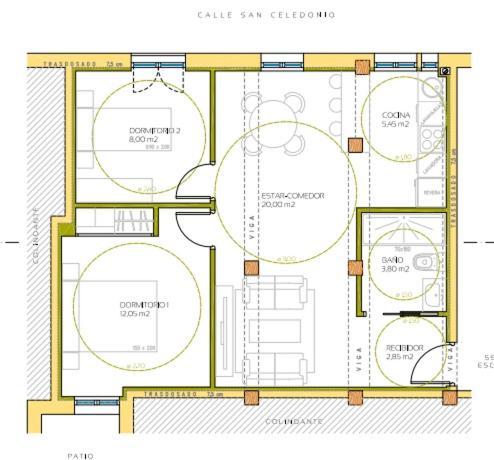 Апартаменты Precioso Apartamento En El Centro De Сантандер Экстерьер фото